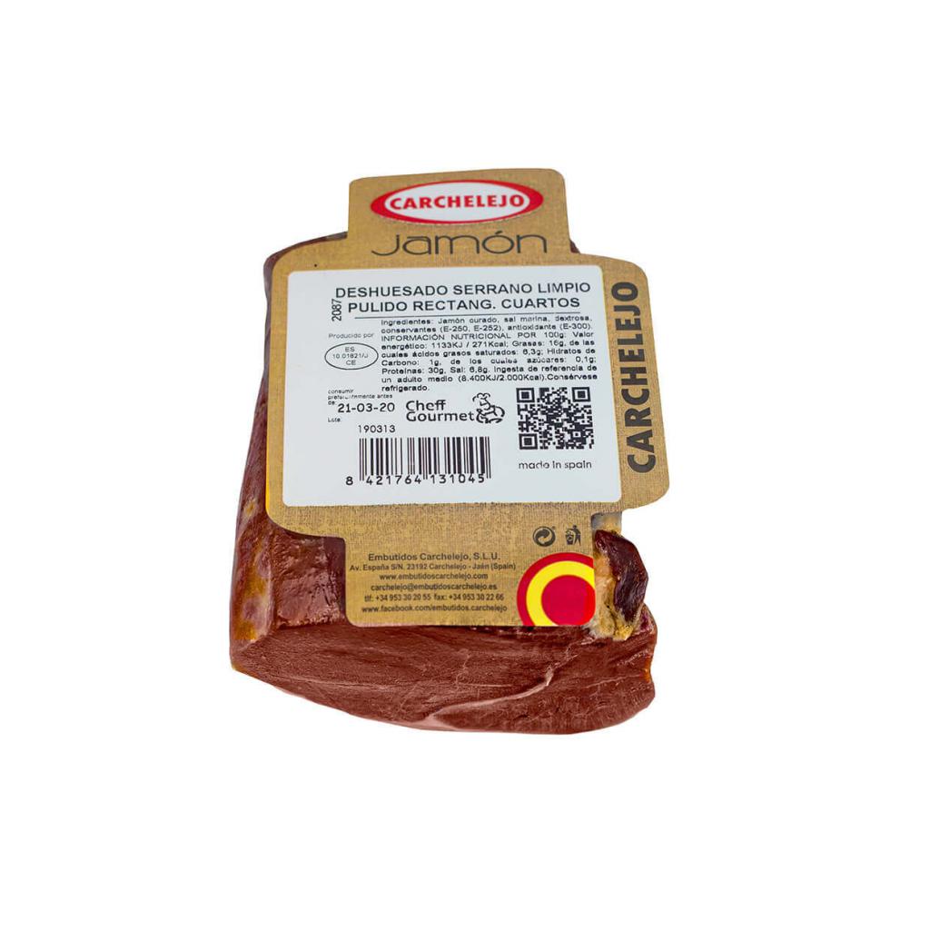 El producto ha de conservarse refrigerado entre 0º y 8ºC
Peso: 1 kg aprox. /ud
Unidades Caja: 8
Cajas Palets: 54
Caducidad: 12 meses