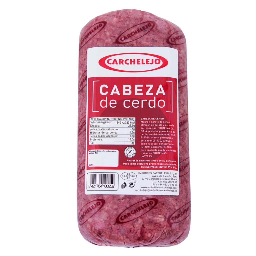 El producto puede conservarse refrigerado entre 0º y 8º C.
Peso: 2,5 kg aproximadamente.
Unidades Caja: 2
Cajas Palets: 100
Caducidad: 5 meses