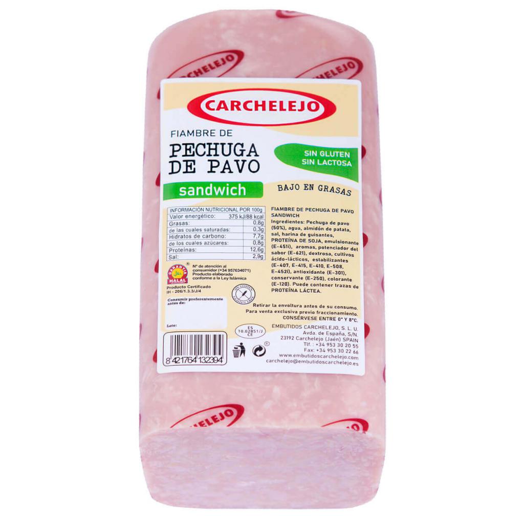 El producto ha de conservarse refrigerado entre 0 y 8 ºC.
Peso: 3 kg aproximadamente
Unidades Caja: 2
Cajas Palets: 100
Caducidad: 6 meses, siempre que se respeten las condiciones de conservación.