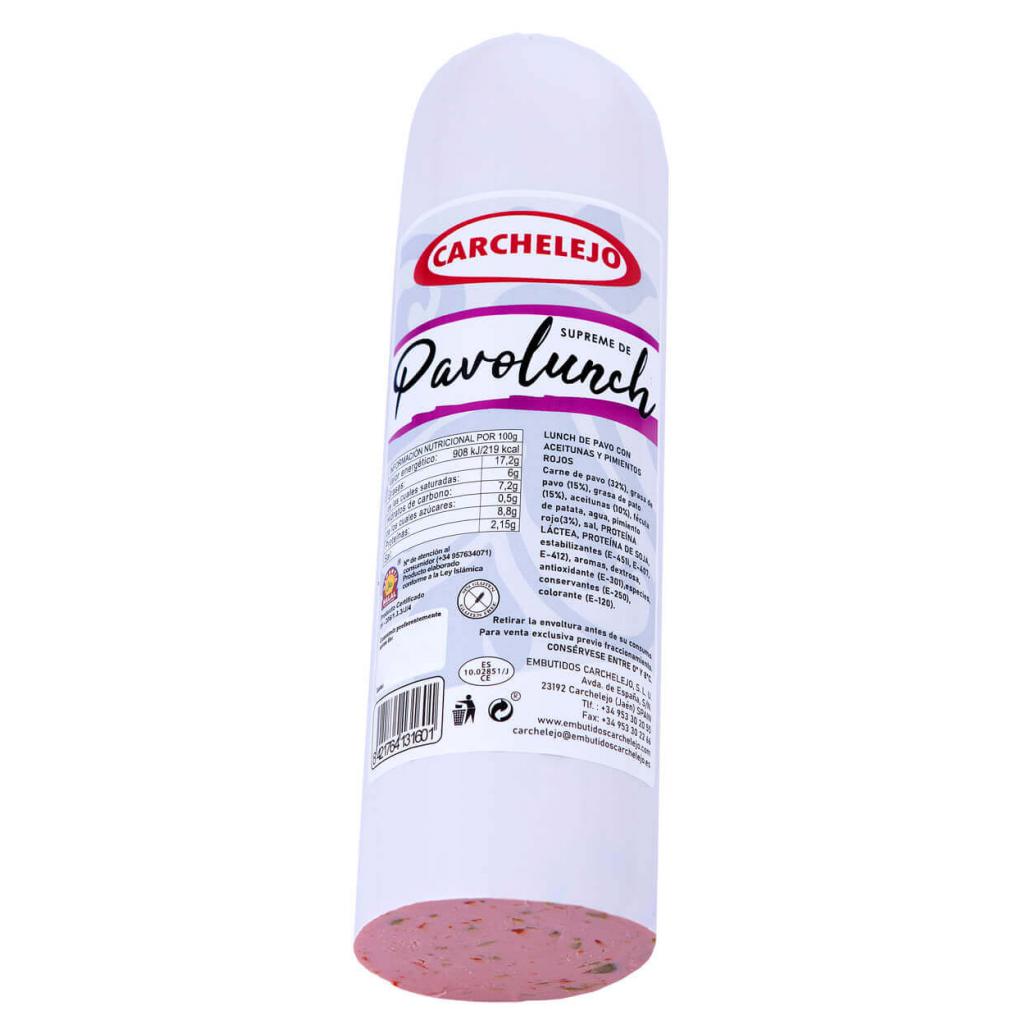 El producto ha de conservarse refrigerado entre 0 y 8 ºC.
Peso: 1,2 kg
Unidades Caja: 3
Cajas Palets: 140
Caducidad: 5 meses, siempre que se respeten las condiciones de conservación